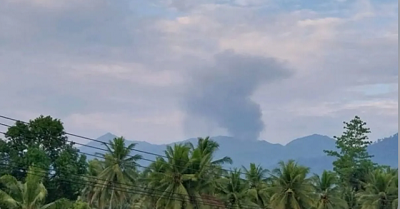 Gunung Dukono Erupsi, Lontarkan Abu Vulkanik