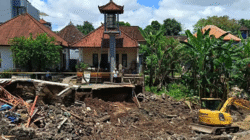 Satu Keluarga Hilang Terseret Banjir di Badung, Rumah Hancur Diterjang Arus