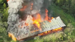 KKB Bakar Lagi Gedung Sekolah di Kiwirok