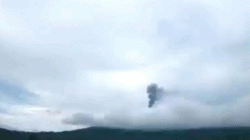 Gunung Ibu Erupsi, Semburkan Abu Setinggi 600 Meter
