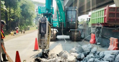 Jasamarga Imbau Warga Waspadai Kepadatan Tol Japek Akibat Perbaikan Jalan