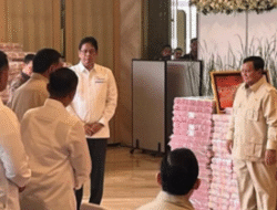 Prabowo Saksikan Penyerahan Uang Korupsi CPO Rp13,2 Triliun di Kejagung