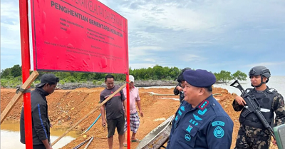 KKP Segel Reklamasi Ilegal di Pulau Durai Karimun, Aktivitas PT MDP Dihentikan