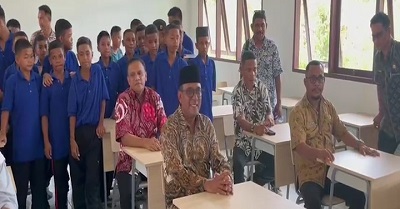 Sekolah Rakyat Terintegrasi 73, Kebali Disambangi Bupati Maluku Tengah