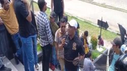 demo pedagang ruko mardika