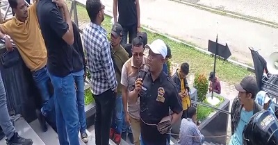 demo pedagang ruko mardika